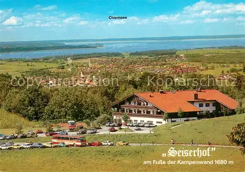AK / Ansichtskarte Bernau_Chiemsee Cafe Pension Gaststaette Seiserhof Bernau Chiemsee