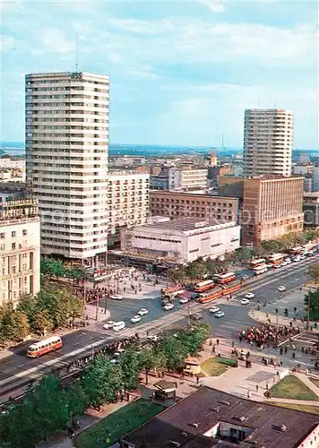 AK / Ansichtskarte Warszawa Ulica Marszalkowska Warszawa