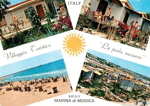 AK / Ansichtskarte Marina_di_Modica Villaggio Turistico La Perla Azzurra Ragusa Sicily Marina_di_Modica