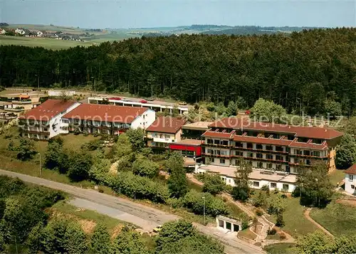 AK / Ansichtskarte Bad_Mergentheim Sanatorium Herrmann Fliegeraufnahme Bad_Mergentheim