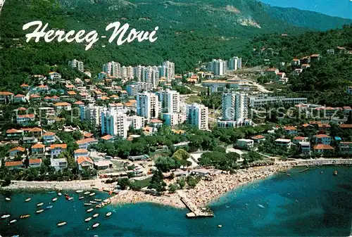 AK / Ansichtskarte Herceg Novi Topla Fliegeraufnahme Herceg Novi