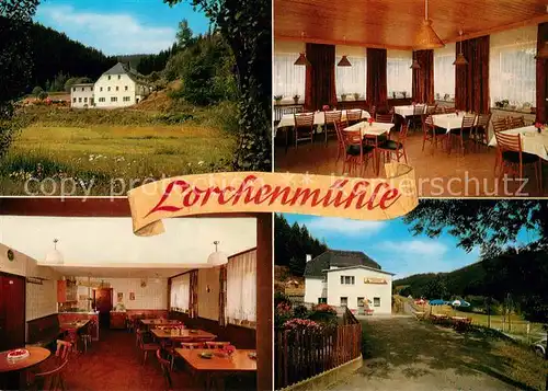 AK / Ansichtskarte Bernstein_Wald Gasthaus Pension Lorchenmuehle im Thiemitztal Bernstein_Wald