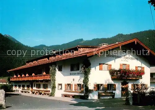AK / Ansichtskarte Scharling_Kreuth Gaestehaus Hirschberg Scharling Kreuth