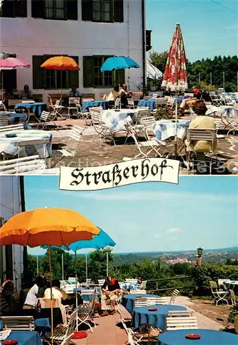 AK / Ansichtskarte Buchberg_Geretsried Gaestehaus Cafe Strasserhof Terrasse Buchberg Geretsried