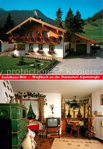 AK / Ansichtskarte Weissbach_Alpenstrasse Landhaus Bitz Weissbach_Alpenstrasse