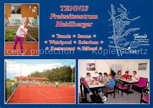 AK / Ansichtskarte Reichenbach_Hermsdorf Tennis Freizeitzentrum Heidlberger Reichenbach Hermsdorf