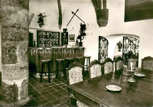 AK / Ansichtskarte Seeon Seebruck Inselschloss Gaststaette und Gaestehaus Sandau Restaurant Bar Seeon Seebruck