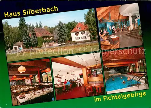 AK / Ansichtskarte Selb Ferien  und Erholungsstaette Haus Silberbach Restaurant Hallenbad Selb