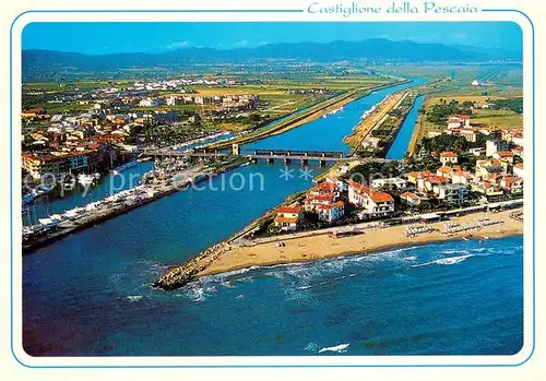 AK / Ansichtskarte Pescaia Castiglione della Pescaia Fliegeraufnahme Pescaia