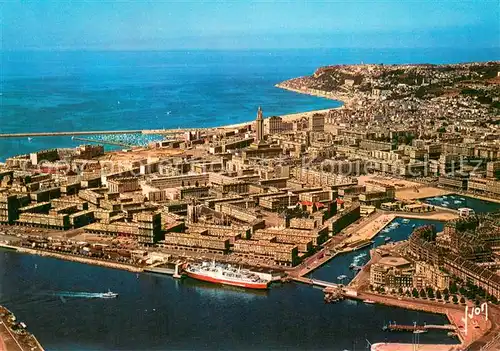 AK / Ansichtskarte Le_Havre Vue aerienne Vu du Ciel par Alain Perceval Le_Havre