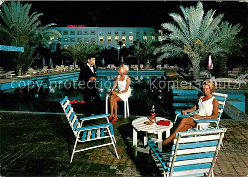 AK / Ansichtskarte Sousse Hotel Marhaba Terrasse am Pool Sousse