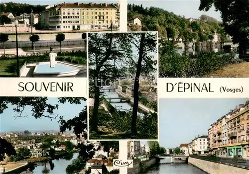 AK / Ansichtskarte Epinal_Vosges Vue partielle Epinal Vosges