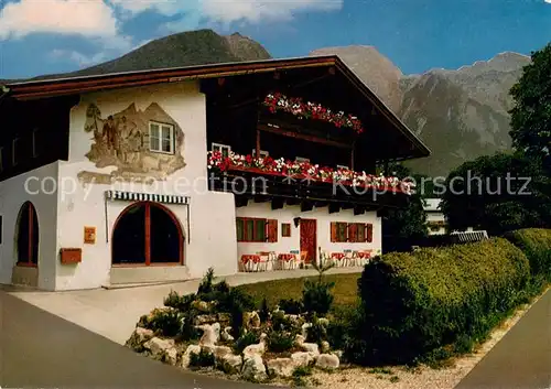 AK / Ansichtskarte Schoenau_Berchtesgaden Pension Haus Eckerbrunn Schoenau Berchtesgaden