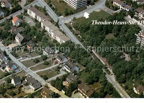 AK / Ansichtskarte Essen_Ruhr Theodor Heuss Strasse Fliegeraufnahme Essen_Ruhr