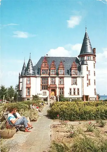 AK / Ansichtskarte Klink_Waren Schloss Klink FDGB Erholungsheim Klink Waren