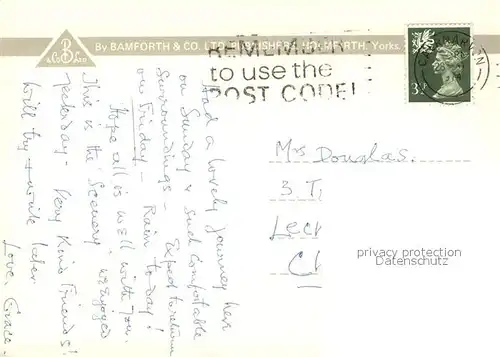 AK / Ansichtskarte Criccieth General view Black Rocks View from the Castle Criccieth Castle Criccieth