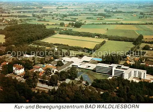 AK / Ansichtskarte Bad_Waldliesborn Kur und Bewegungszentrum Fliegeraufnahme Bad_Waldliesborn