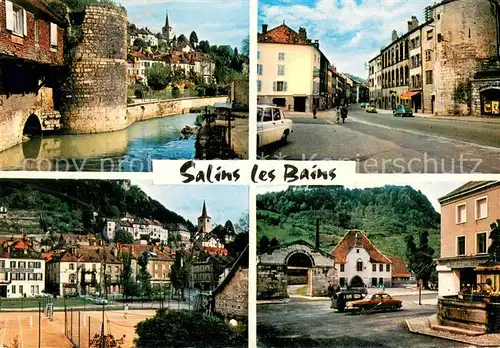 AK / Ansichtskarte Salins les Bains Vue partielle Salins les Bains