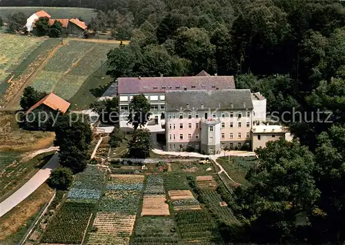 AK / Ansichtskarte Muenchshoefen_Oberschneiding Antoniusheim Muenchshoefen Fliegeraufnahme 