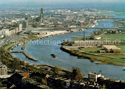 AK / Ansichtskarte Arnhem John D Frostbrug Roermondspleinbrug Fliegeraufnahme Arnhem