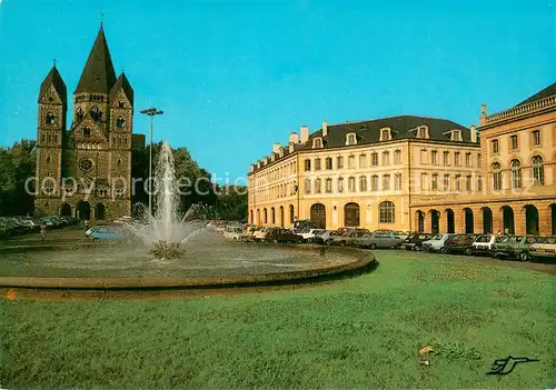 AK / Ansichtskarte Metz_Moselle Le Temple Neuf de style roman rhenan Metz_Moselle