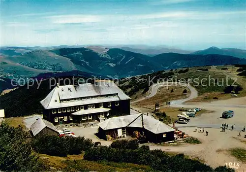 AK / Ansichtskarte Grand Ballon_Elsass Point culminant des Vosges Vue aerienne 