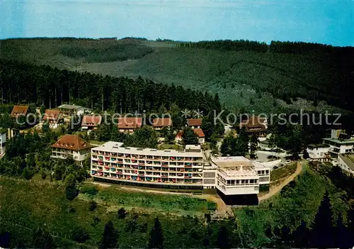AK / Ansichtskarte Wildbad_Schwarzwald Sommerberghotel Wildbad Fliegeraufnahme Wildbad_Schwarzwald
