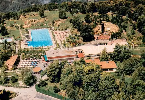 AK / Ansichtskarte Carona Centro Sportivo Fliegeraufnahme Carona