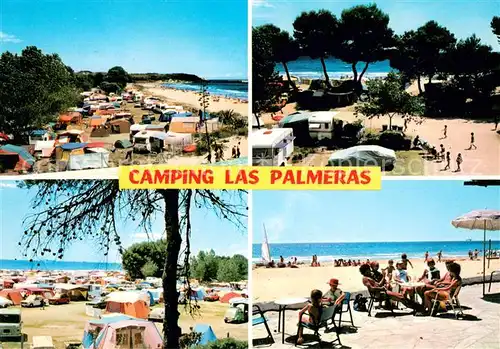 AK / Ansichtskarte Tarragona Camping Las Palmeras Details Tarragona