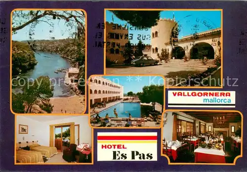 AK / Ansichtskarte Vallgornera Hotel Es Pas Restaurant Swimming Pool Bucht 