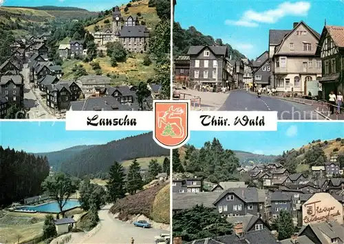 AK / Ansichtskarte Lauscha Stadtansichten Freibad Lauscha