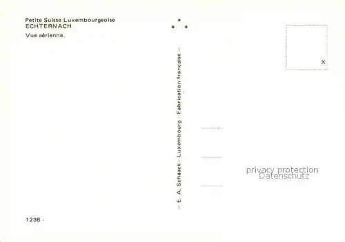 AK / Ansichtskarte Echternach Vue aerienne Echternach