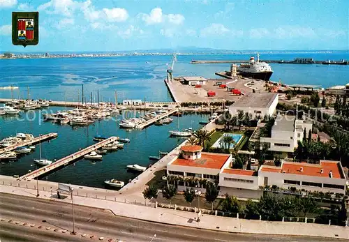 AK / Ansichtskarte Palma_de_Mallorca Club de Mar y Estacion Maritima Palma_de_Mallorca