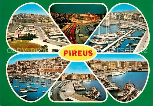 AK / Ansichtskarte Pireus Panorama Hafen Pireus