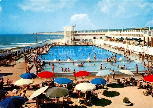 AK / Ansichtskarte Espinho_Portugal Swimming Pool Espinho Portugal