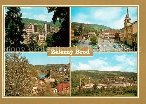 AK / Ansichtskarte Zelezny_Brod Stadtansichten Industrie Zelezny_Brod