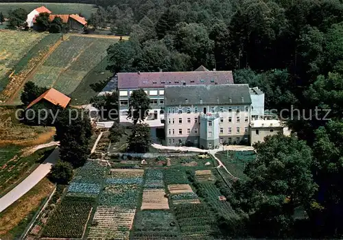 AK / Ansichtskarte Muenchshoefen_Oberschneiding Antoniusheim Fliegeraufnahme 