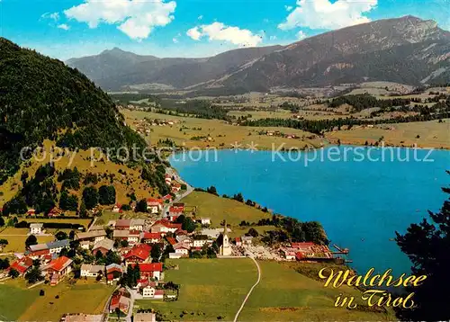 AK / Ansichtskarte Walchsee_Tirol Fliegeraufnahme Walchsee Tirol