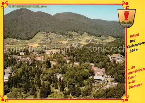 AK / Ansichtskarte Bad_Gleichenberg Heilbad Kur  und Erholungsort Kurmittelhaus Fliegeraufnahme Bad_Gleichenberg