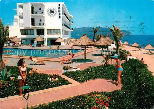 AK / Ansichtskarte Cala_Bona Hotel Gran Sol Piscina Minigolf Cala_Bona