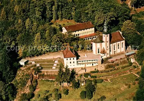 AK / Ansichtskarte Lohr_Main Kloster Maria Buchen Fliegeraufnahme Lohr_Main