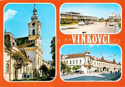 AK / Ansichtskarte Vinkovci Teilansichten Kirche Vinkovci