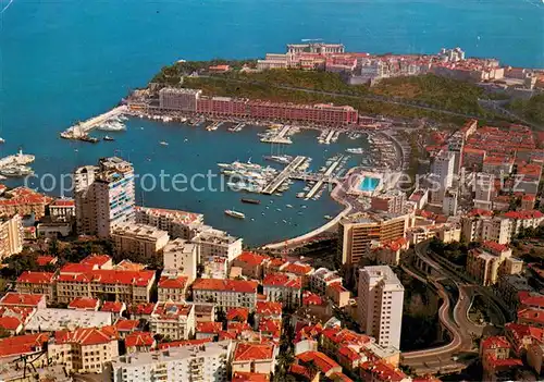 AK / Ansichtskarte Monaco Vue aerienne de la Principaute Cote d Azur Monaco