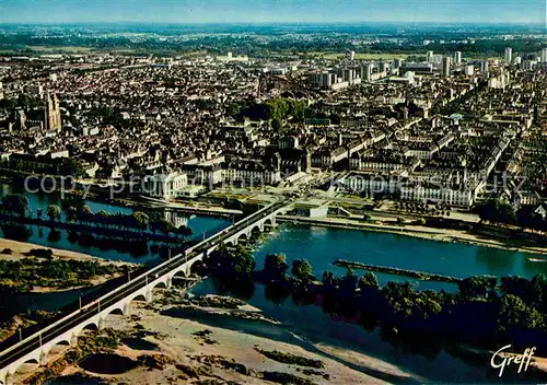 AK / Ansichtskarte Tours_Indre et Loire Vue aerienne Tours Indre et Loire