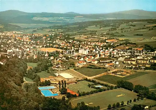 AK / Ansichtskarte Lauterbach_Hessen Fliegeraufnahme Lauterbach Hessen