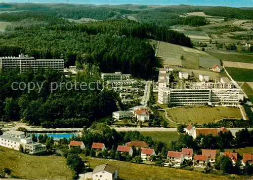 AK / Ansichtskarte Bad_Driburg Sanatorium Berlin BfA Fachklinik Rosenberg LVA Fliegeraufnahme Bad_Driburg