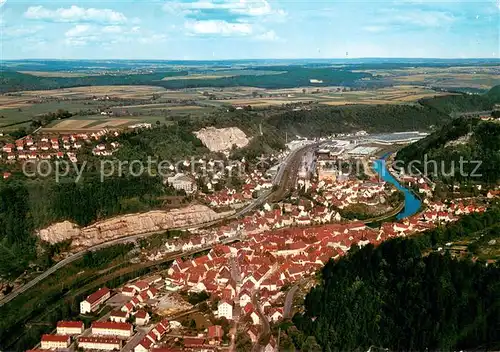 AK / Ansichtskarte Sulz_Neckar Fliegeraufnahme Sulz Neckar