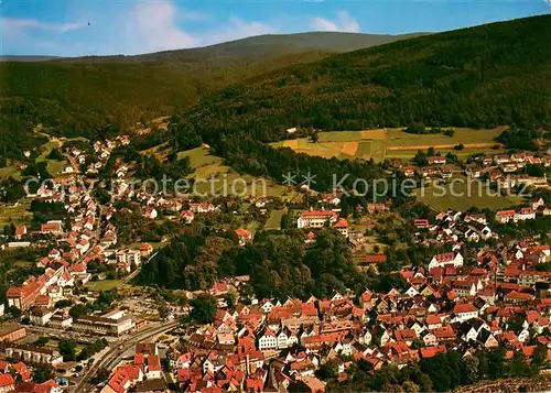 AK / Ansichtskarte Bad_Orb mit Blick ins Haseltal Fliegeraufnahme Bad_Orb