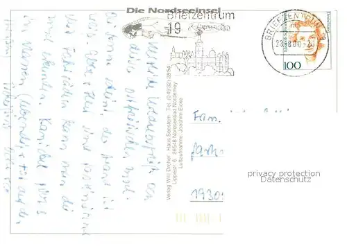 AK / Ansichtskarte Norderney_Nordseebad Nordseeinsel Fliegeraufnahme Norderney_Nordseebad