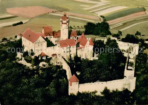 AK / Ansichtskarte Ronneburg_Hessen Burg Ronneburg Fliegeraufnahme Ronneburg Hessen